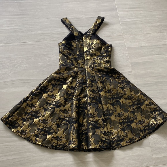 Aqua Capsule Fit and Flare Cocktail Dress - Picture 2 of 5